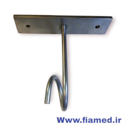 پایه سرم استیل دیواری